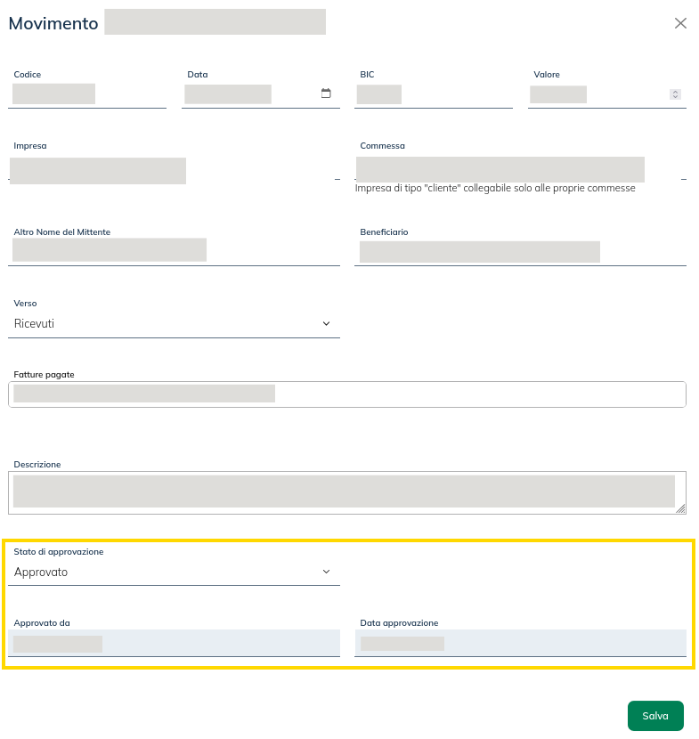 Immagine Pagamenti dettaglio