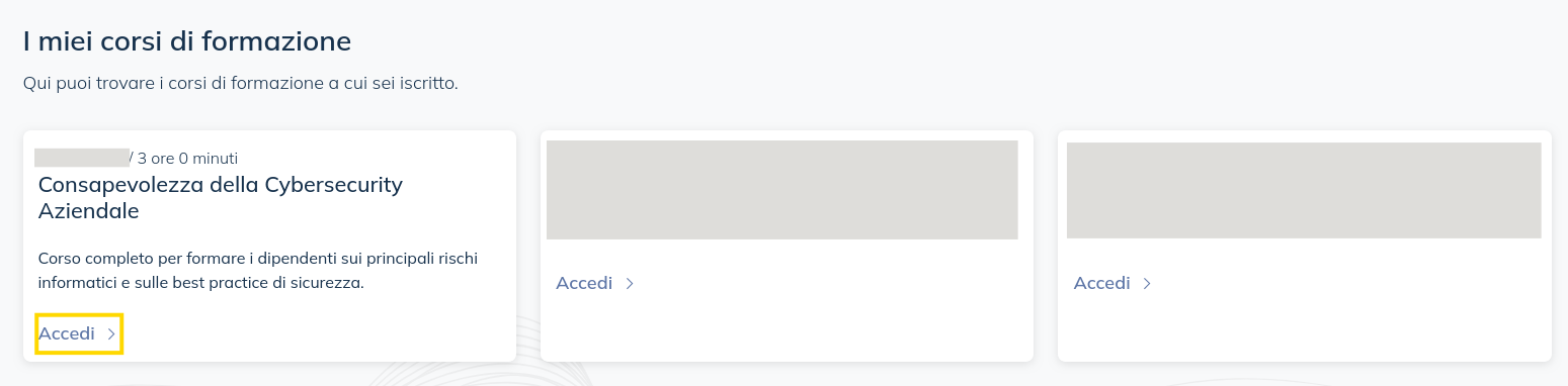 Immagine Learning course